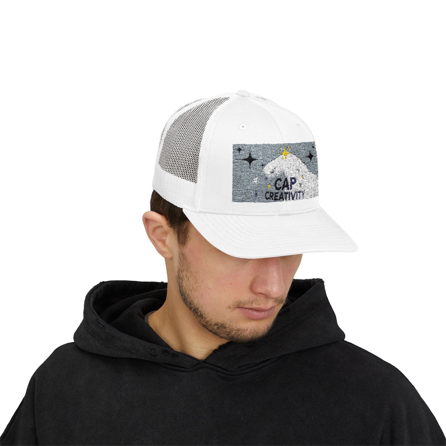 Snapback Trucker Hat - Stylish & Inspirational Gear | Graphic Design Creative Cap