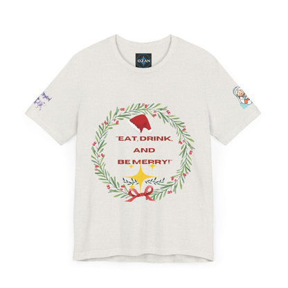 Merry Christmas Unisex Tee | Unique Graphic for Holiday by Artify Wear,  OZAN Digital