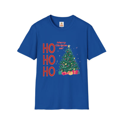 "Festive Christmas Unisex Softstyle T-Shirt | Exclusive Artify Design Holiday Apparel"