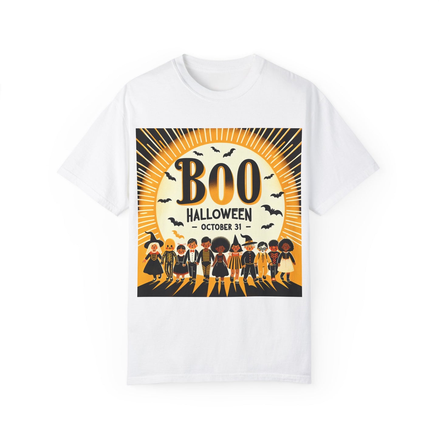 Funny HALLOWEEN T-shirt: Unisex Garment-Dyed T-shirt