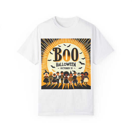 Funny HALLOWEEN T-shirt: Unisex Garment-Dyed T-shirt