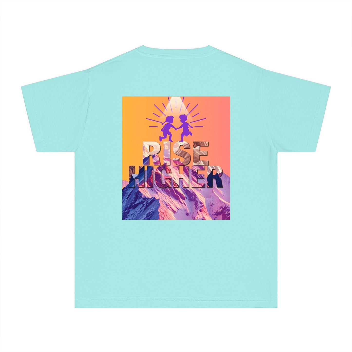 Youth Midweight Tee | Colorful Graphic Design