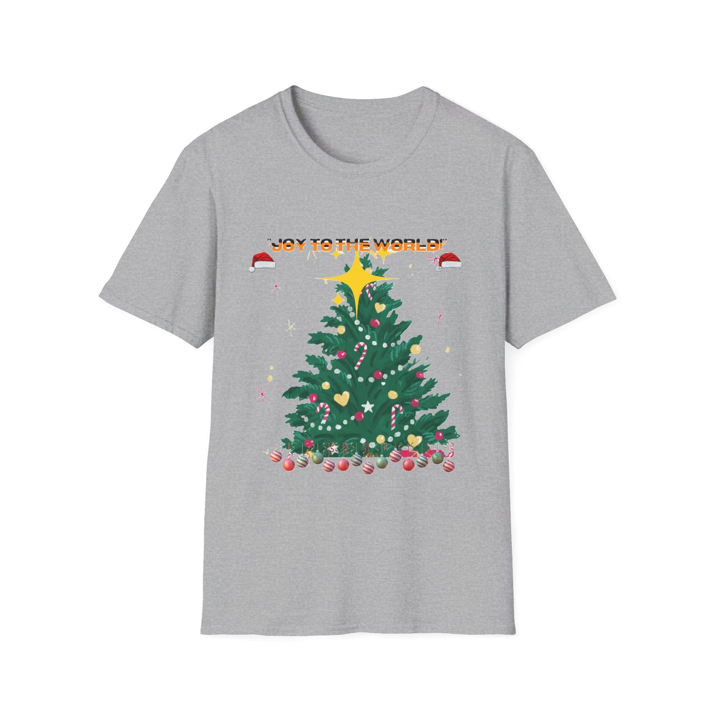 "Festive Christmas Unisex Softstyle T-Shirt | Exclusive Artify Design Holiday Apparel"