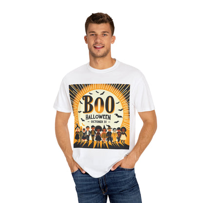 Funny HALLOWEEN T-shirt: Unisex Garment-Dyed T-shirt