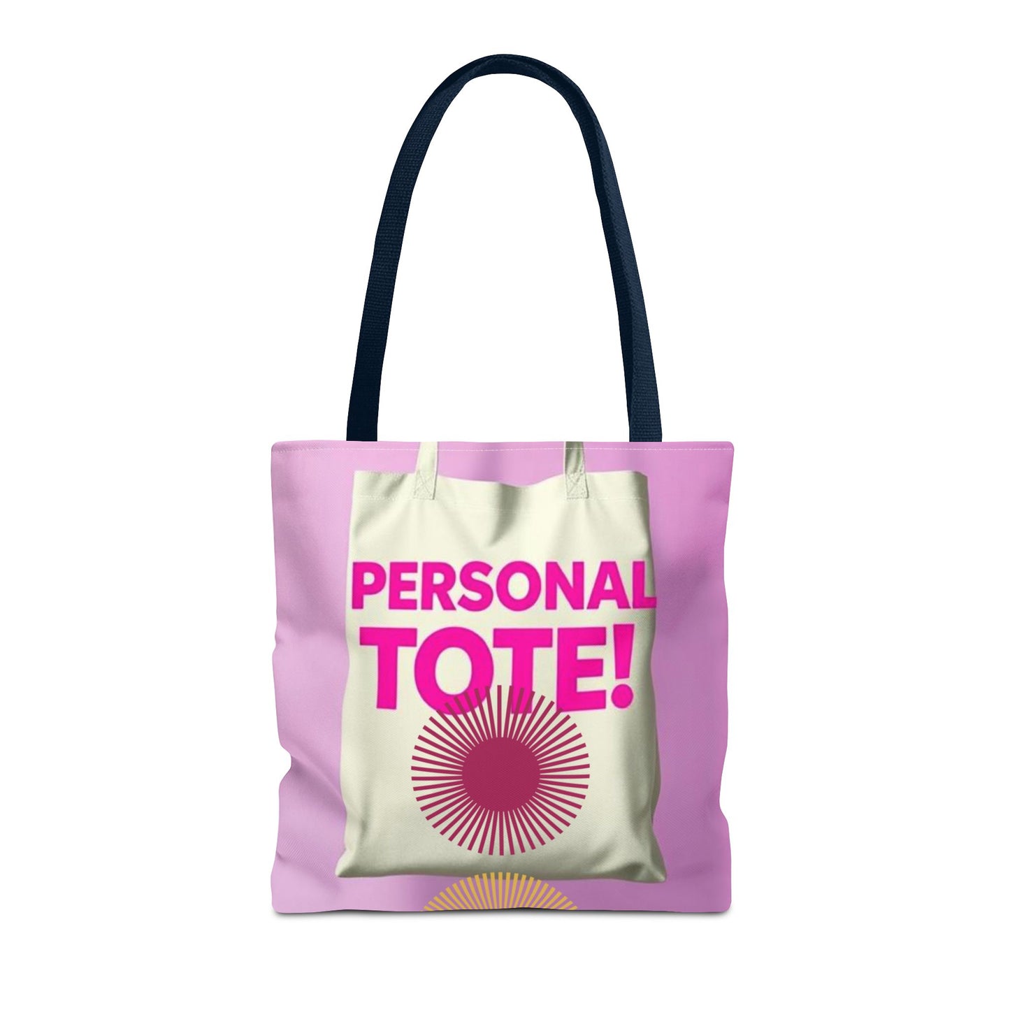 Personal Tote Bag - Vibrant & Fun Large Carry-All for Everyday Use