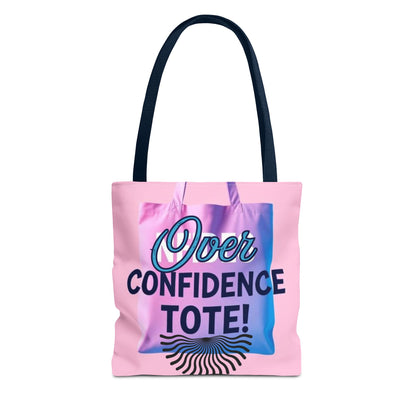 Over Confidence Tote Bag - Stylish & Fun Carryall for Self-Expression