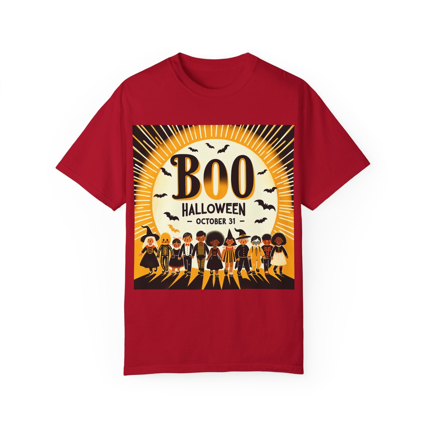 Funny HALLOWEEN T-shirt: Unisex Garment-Dyed T-shirt