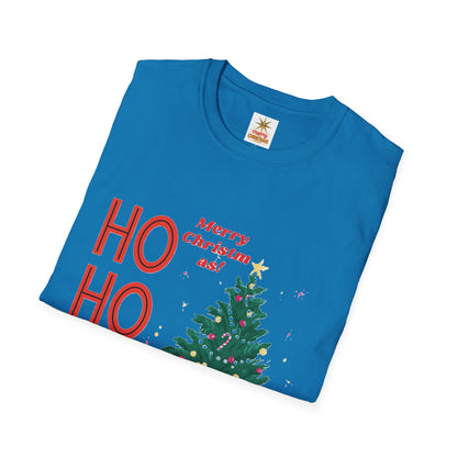 "Festive Christmas Unisex Softstyle T-Shirt | Exclusive Artify Design Holiday Apparel"