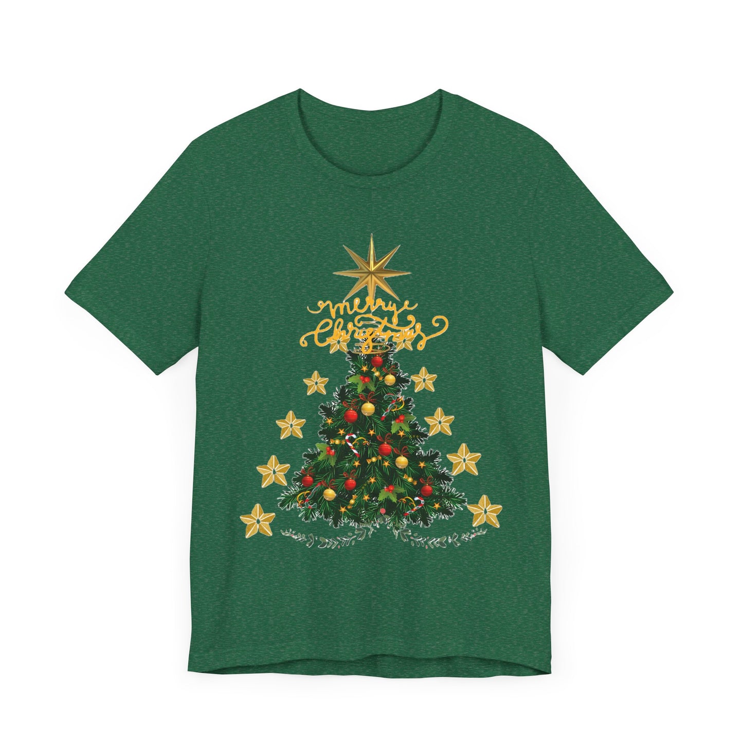 Christmas Tree designed Comfortable and Classic Tee