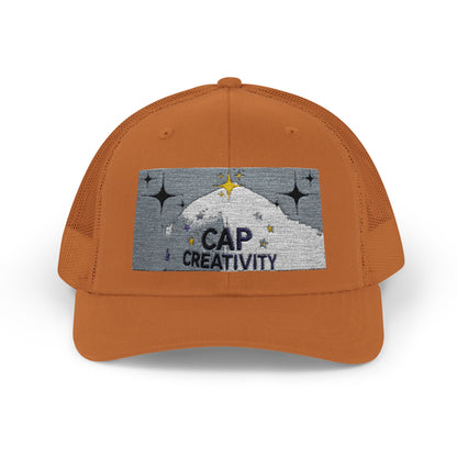 Snapback Trucker Hat - Stylish & Inspirational Gear | Graphic Design Creative Cap