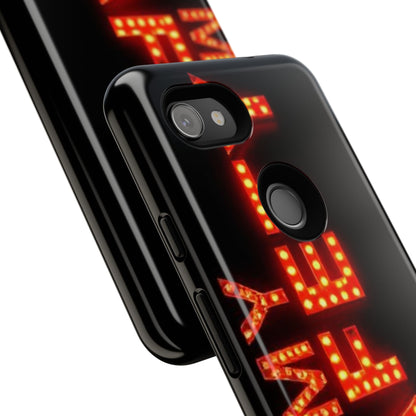 Vibrant Phone Case: 'MY SAFETY' Design for Protection and Style