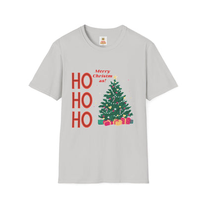 "Festive Christmas Unisex Softstyle T-Shirt | Exclusive Artify Design Holiday Apparel"