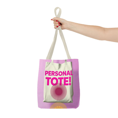 Personal Tote Bag - Vibrant & Fun Large Carry-All for Everyday Use