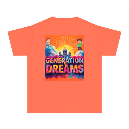 Youth Midweight Tee | Colorful Graphic Design