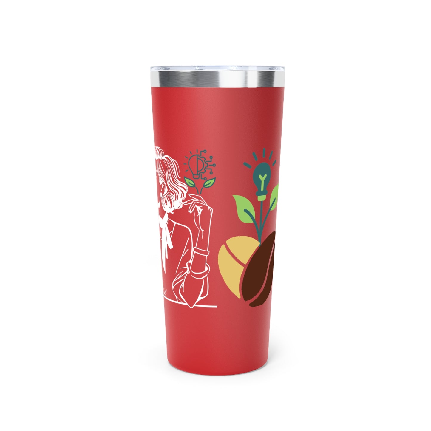 Copper Vacuum Insulated Tumbler, 22oz | Graphic Design