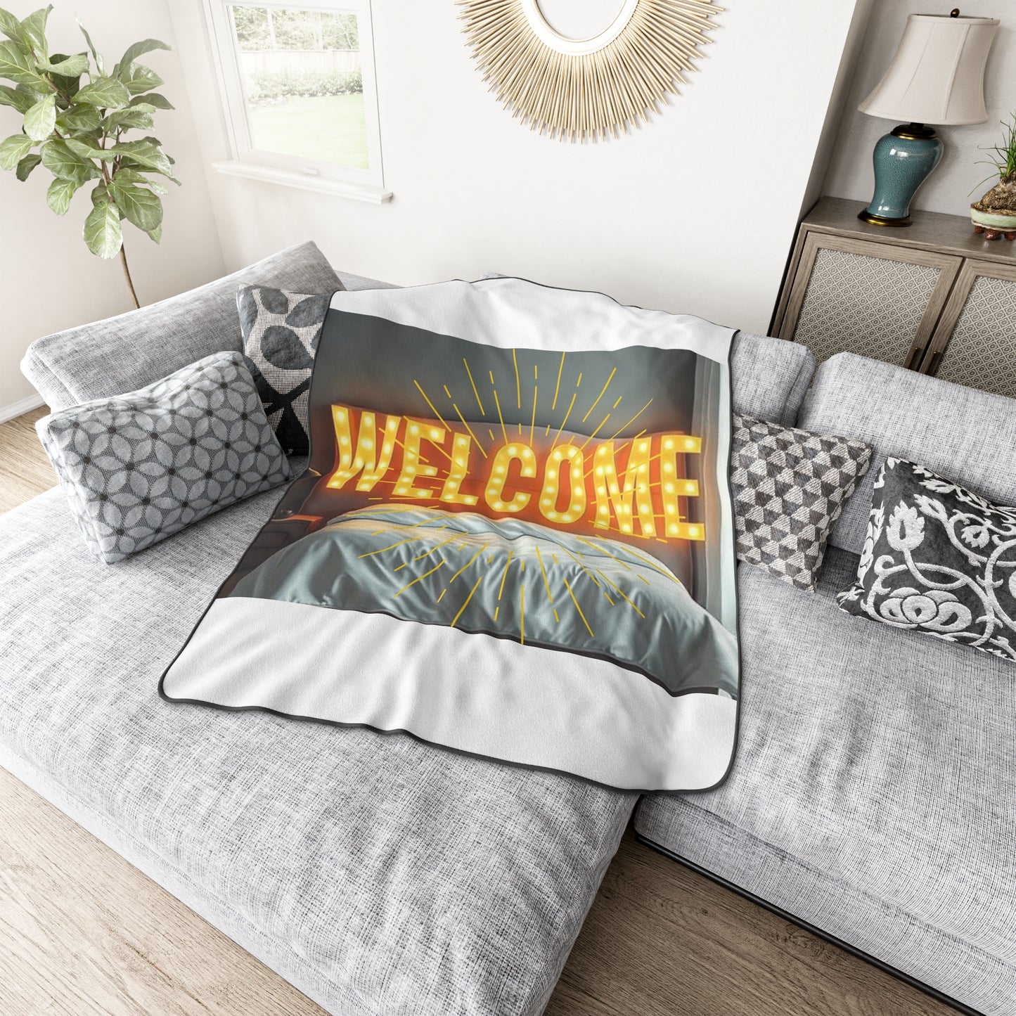 Polyester Blanket - Cozy Decor for Home & Events