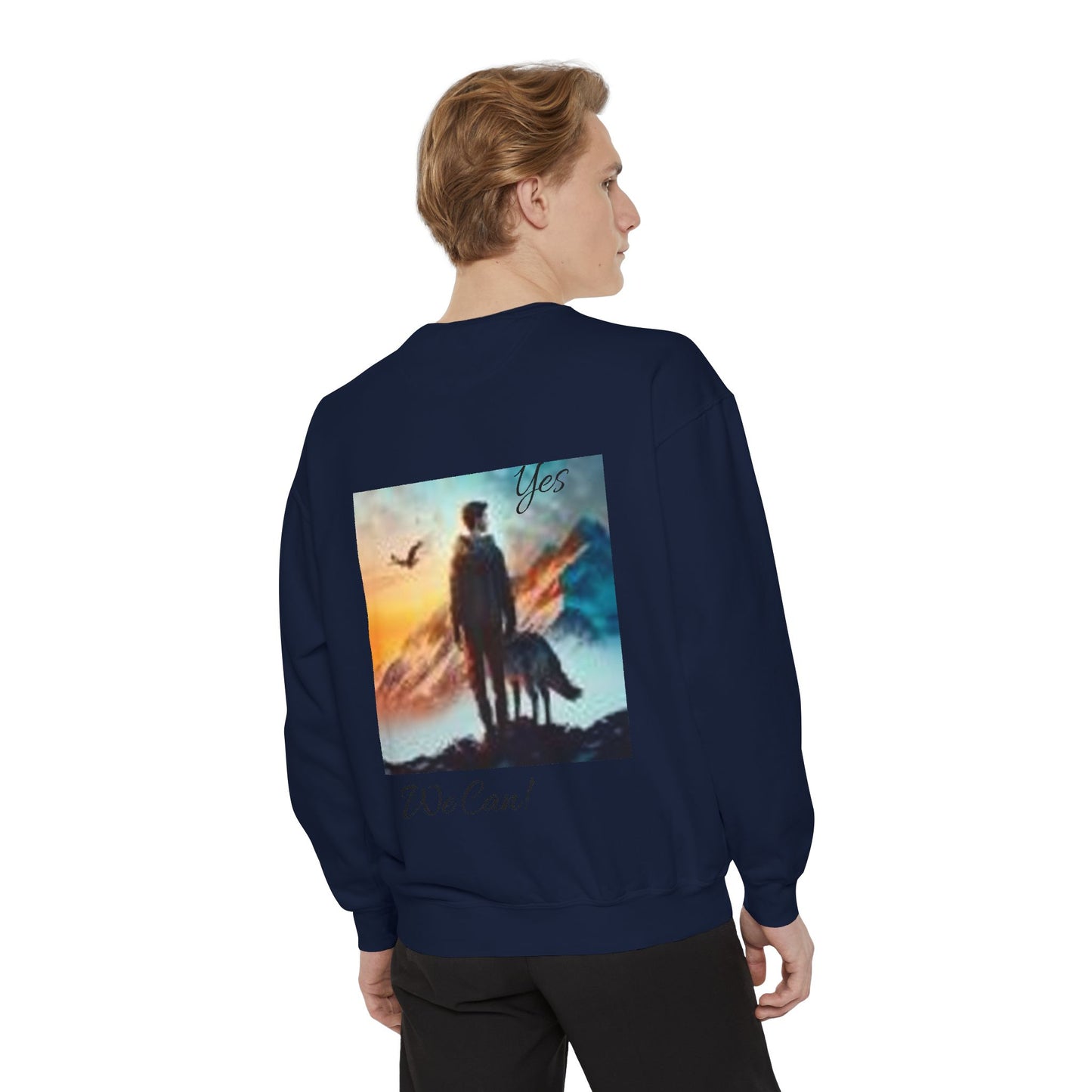 Unisex Garment-Dyed Sweatshirt