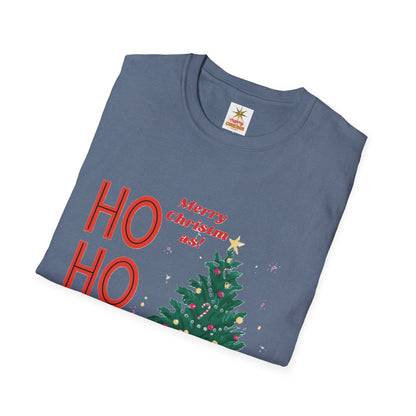 "Festive Christmas Unisex Softstyle T-Shirt | Exclusive Artify Design Holiday Apparel"