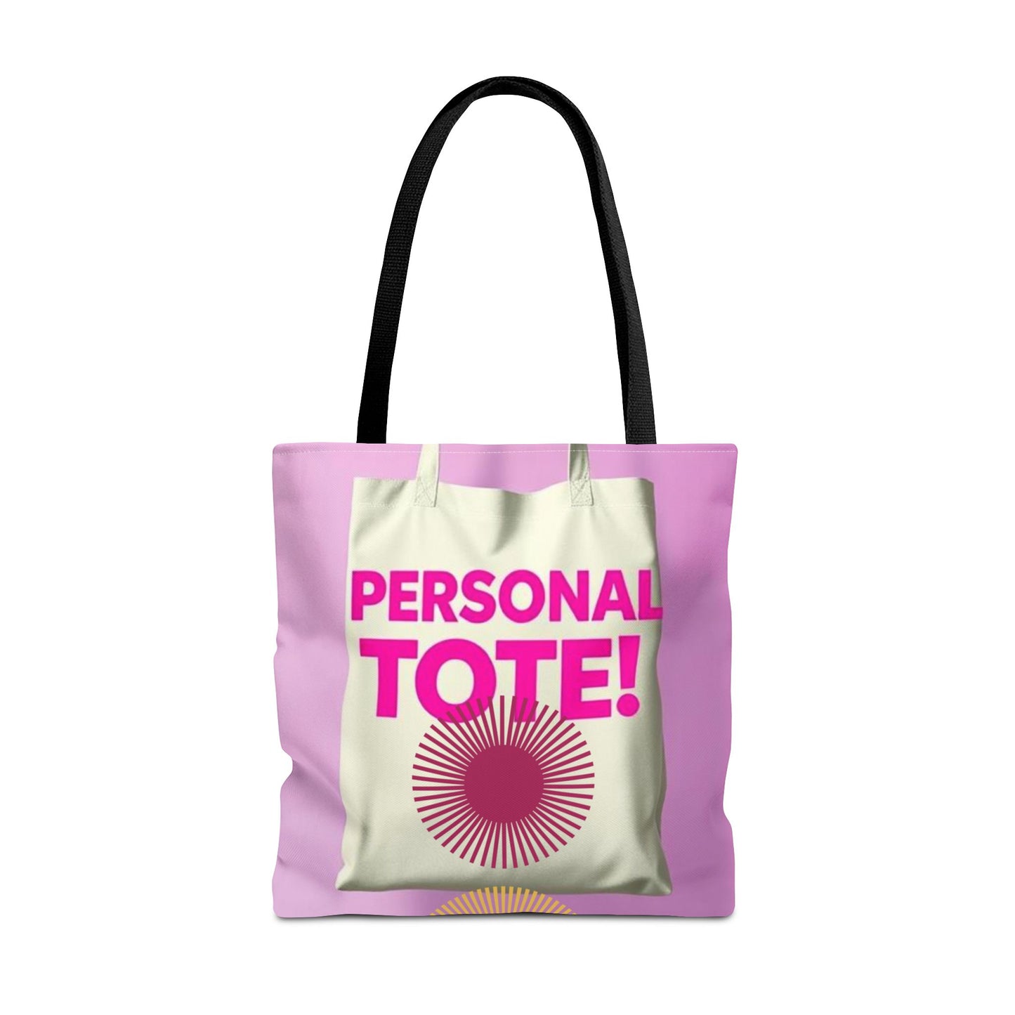 Personal Tote Bag - Vibrant & Fun Large Carry-All for Everyday Use