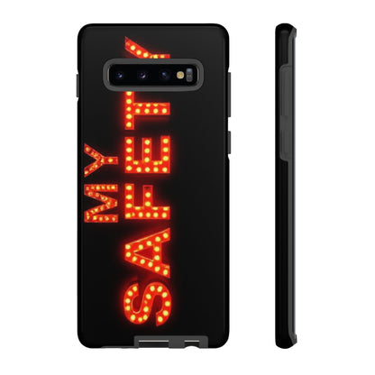 Vibrant Phone Case: 'MY SAFETY' Design for Protection and Style