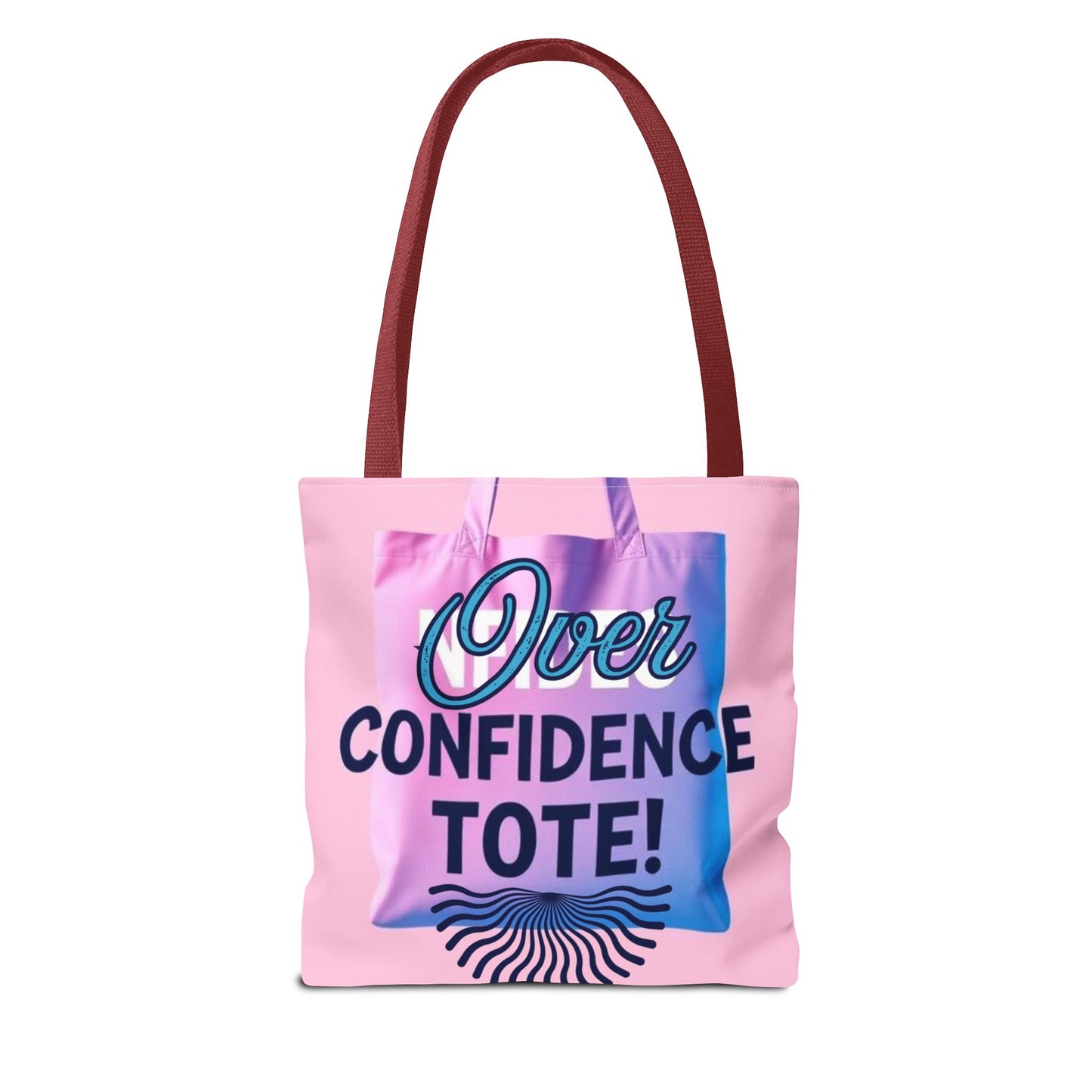 Over Confidence Tote Bag - Stylish & Fun Carryall for Self-Expression