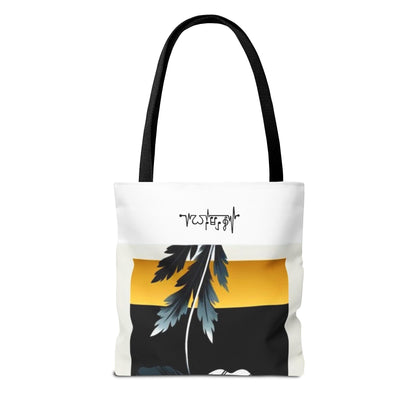 back side of Sustainable tote bag made from eco-conscious materials, perfect for daily use