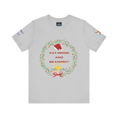 Merry Christmas Unisex Tee | Unique Graphic for Holiday by Artify Wear,  OZAN Digital