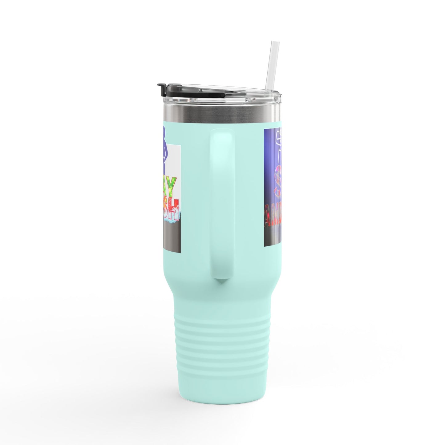 Insulated Travel Mug - Stay Fresh Design, 40oz Perfect for On-the-Go Hydration