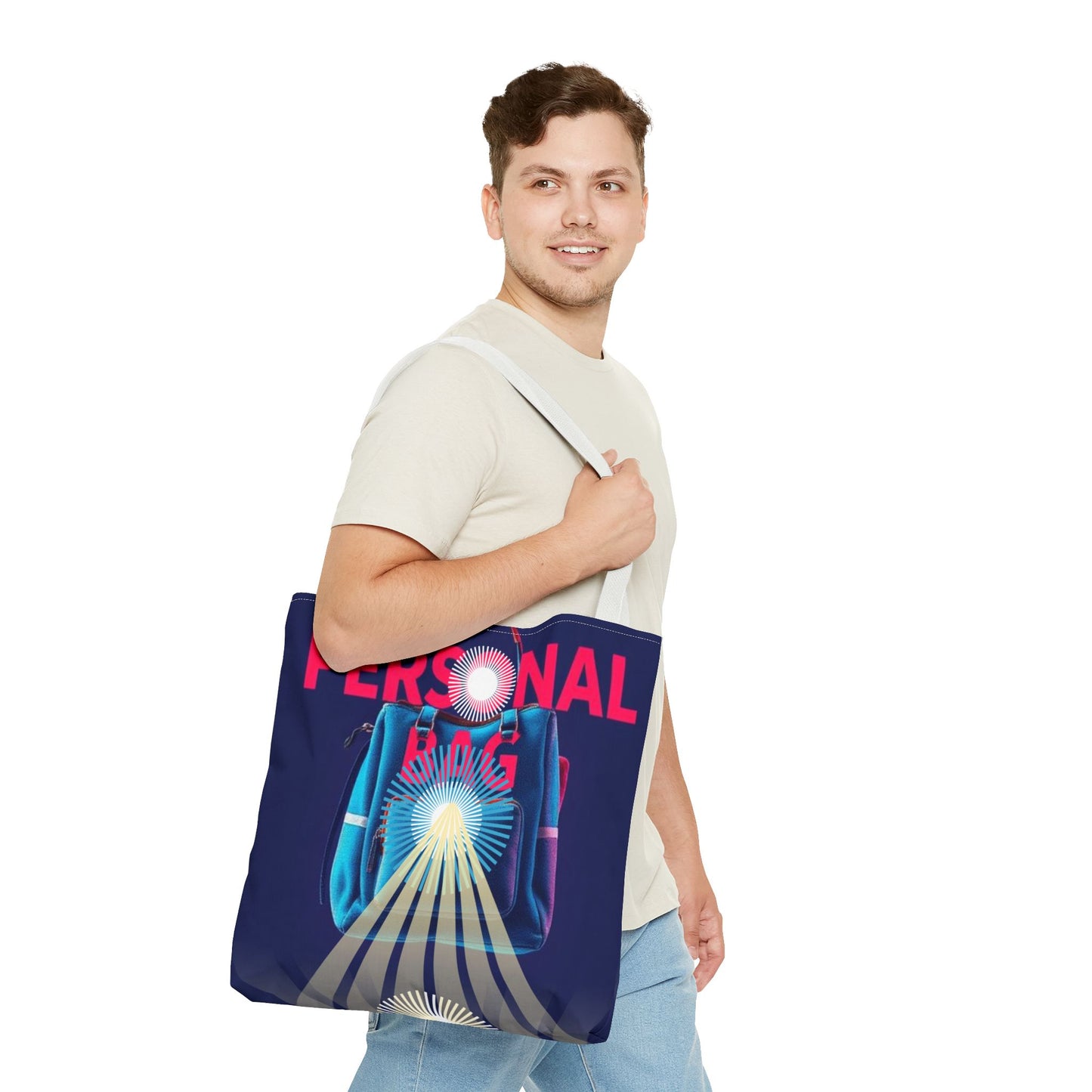 Personalized Tote Bag with Radiant Design - Perfect for Everyday Use and Gifts