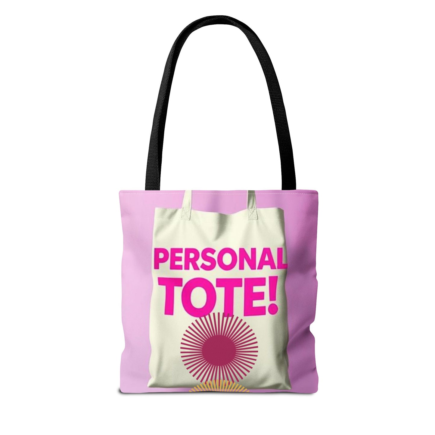 Personal Tote Bag - Vibrant & Fun Large Carry-All for Everyday Use