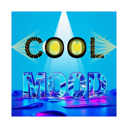 Matte Vertical Poster - 'Cool Mood' | pretty graphic design