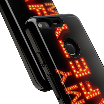 Vibrant Phone Case: 'MY SAFETY' Design for Protection and Style