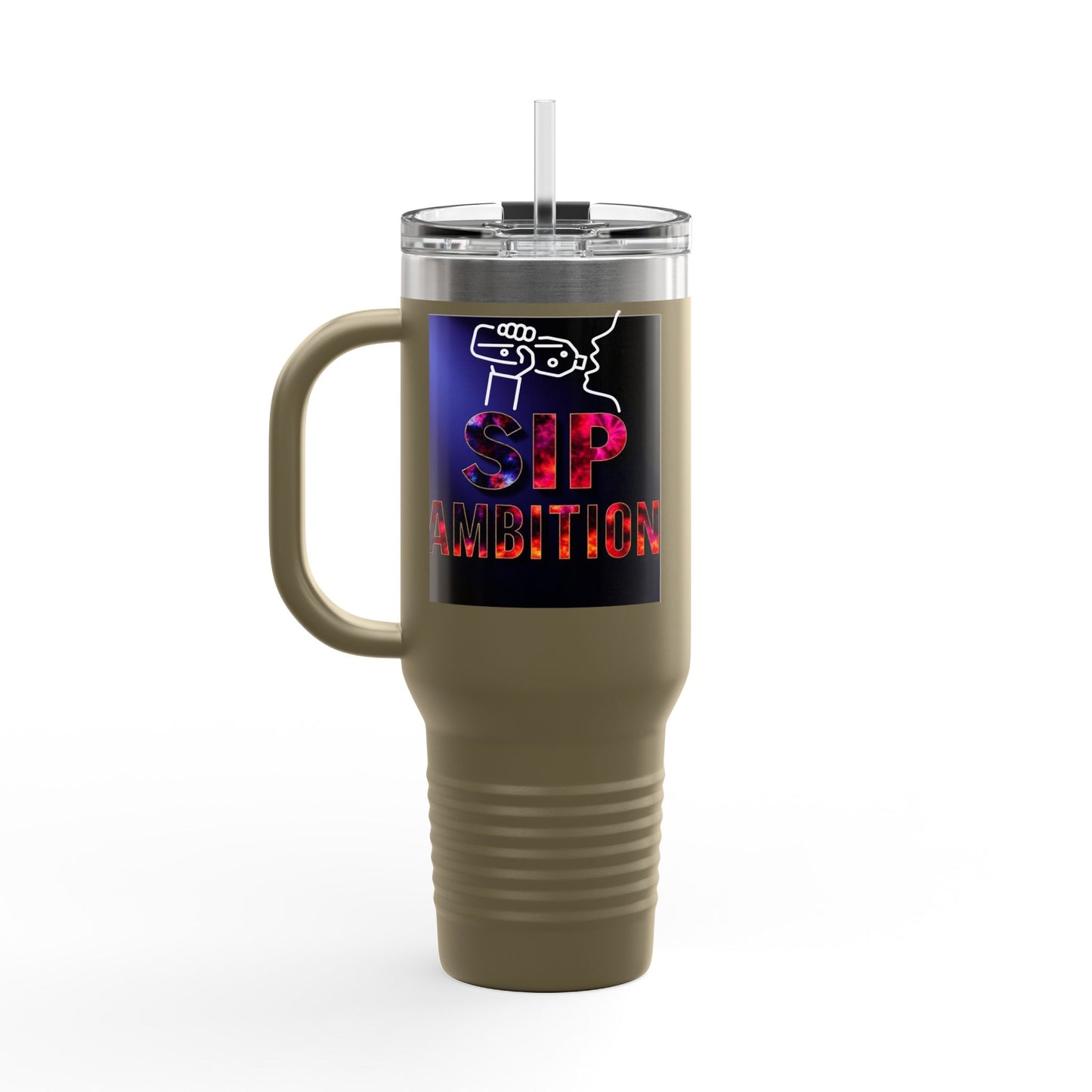 Insulated Travel Mug - Stay Fresh Design, 40oz Perfect for On-the-Go Hydration