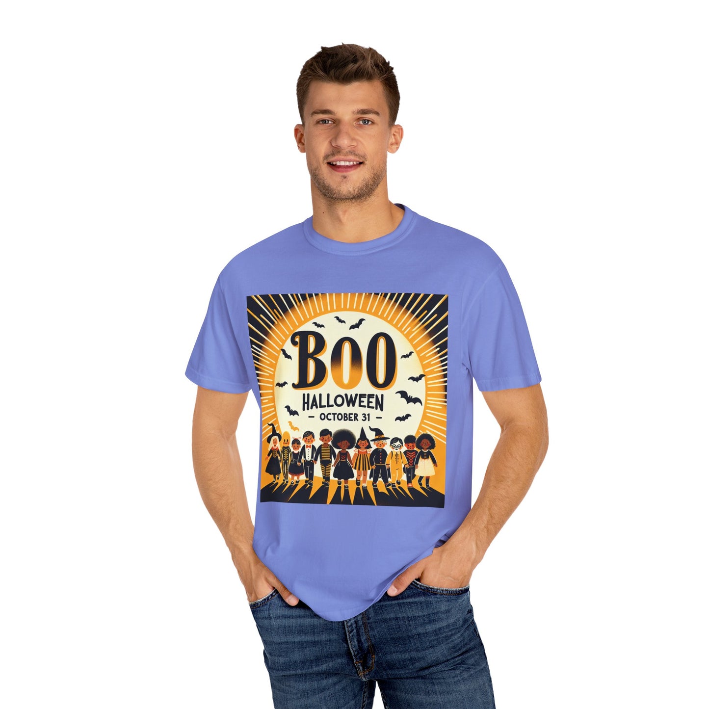 HALLOWEEN T-shirt - Unisex Garment-Dyed T-shirt