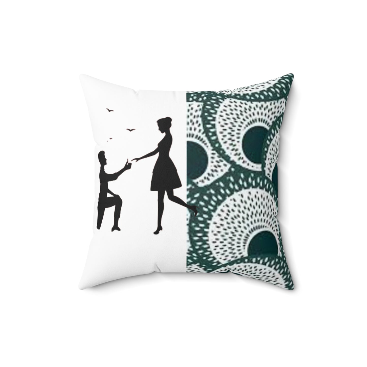 Funny Pillow: Spun Polyester Square Pillow