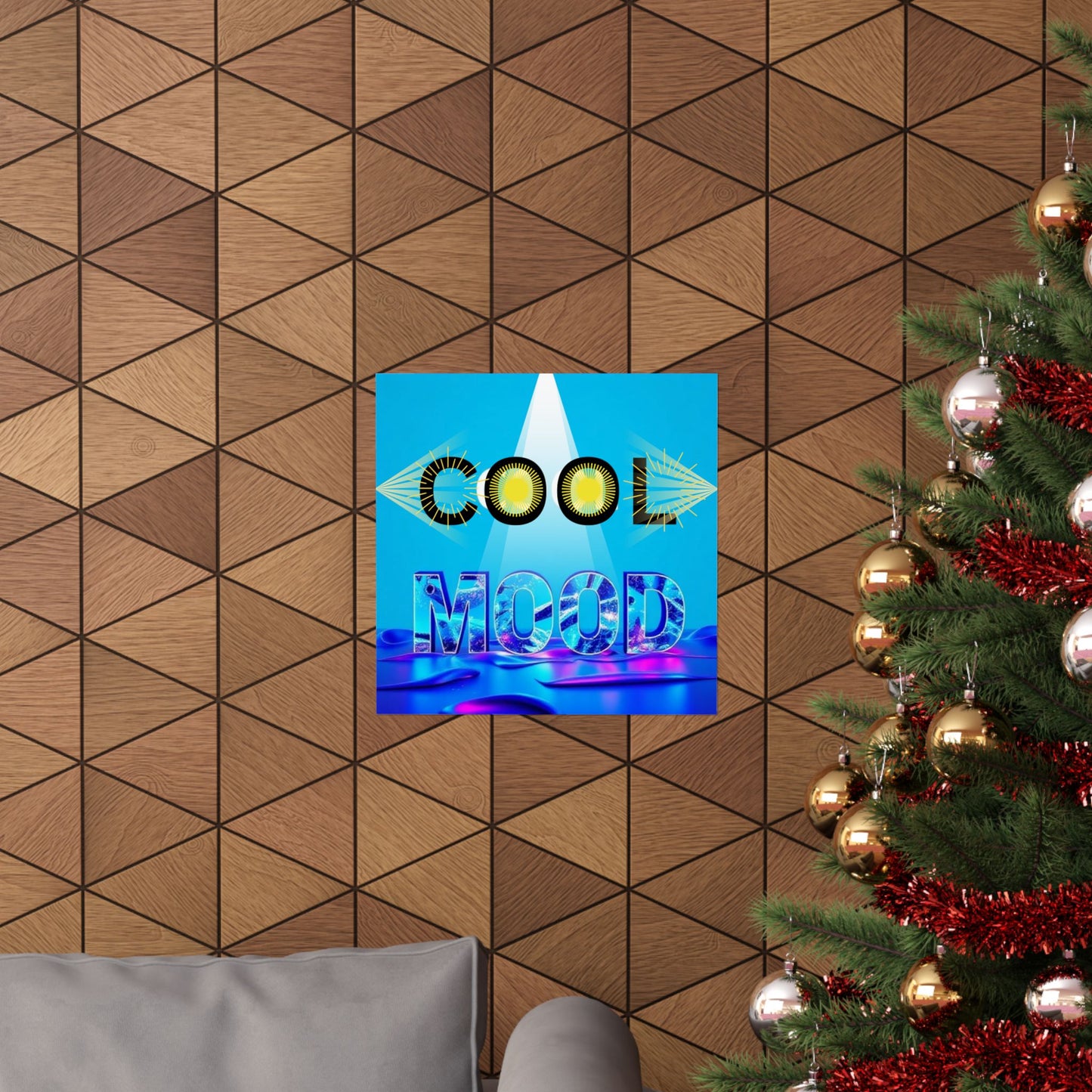 Matte Vertical Poster - 'Cool Mood' | pretty graphic design