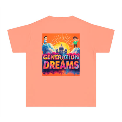 Youth Midweight Tee | Colorful Graphic Design