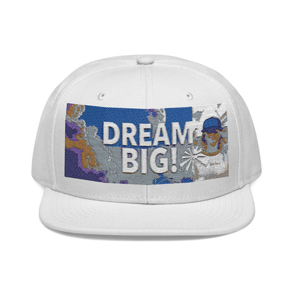 Embroidered Dream Big Snapback Hat - Stylish Cap for Dreamers