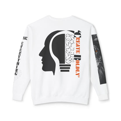 Unisex Lightweight Crewneck Sweatshirt | Graphic Design Comfortable for Everyone