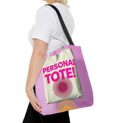 Personal Tote Bag - Vibrant & Fun Large Carry-All for Everyday Use