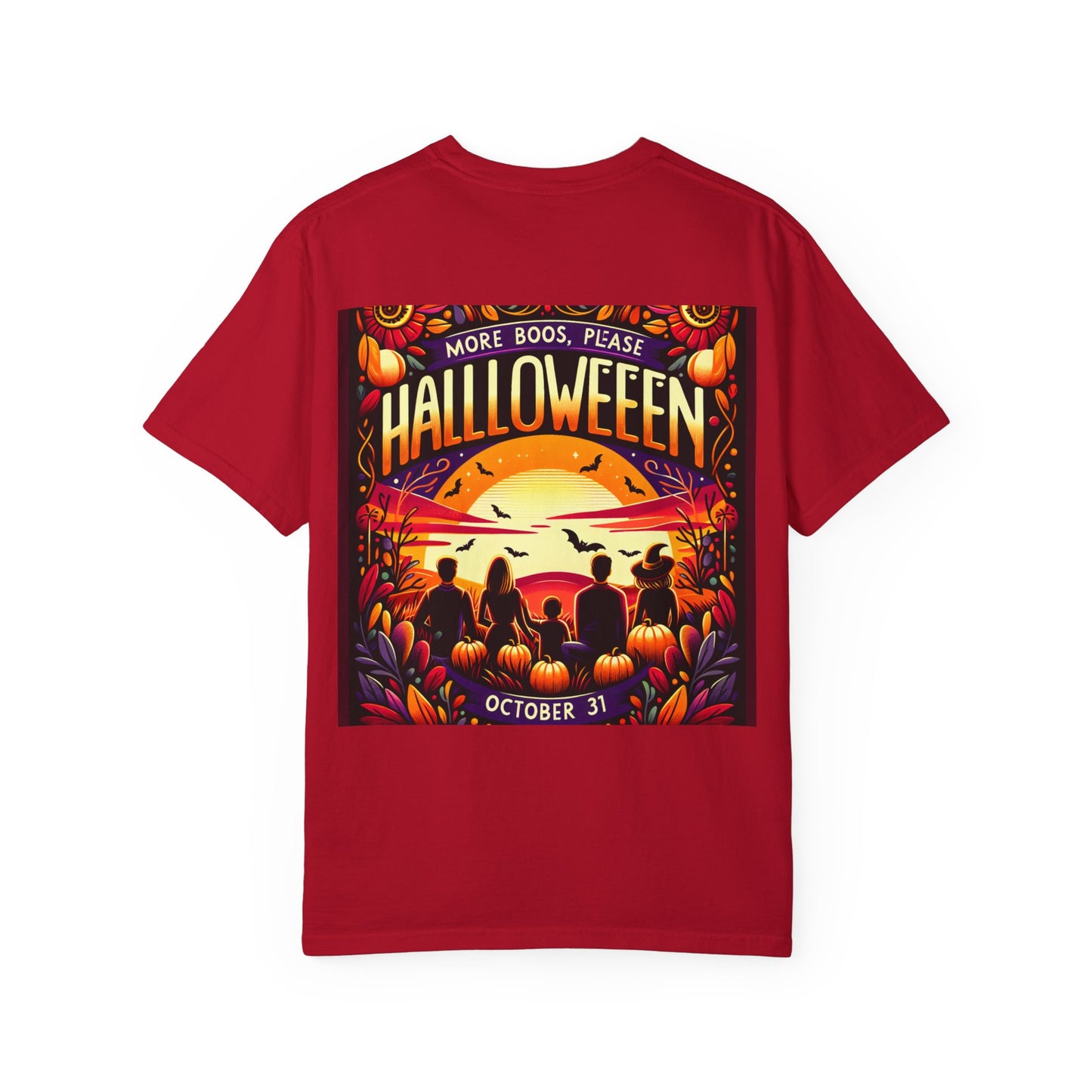 Funny HALLOWEEN T-shirt: Unisex Garment-Dyed T-shirt