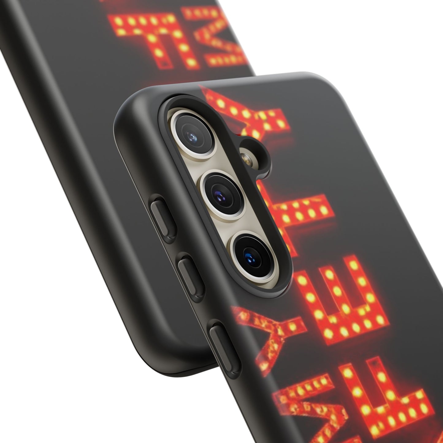 Vibrant Phone Case: 'MY SAFETY' Design for Protection and Style