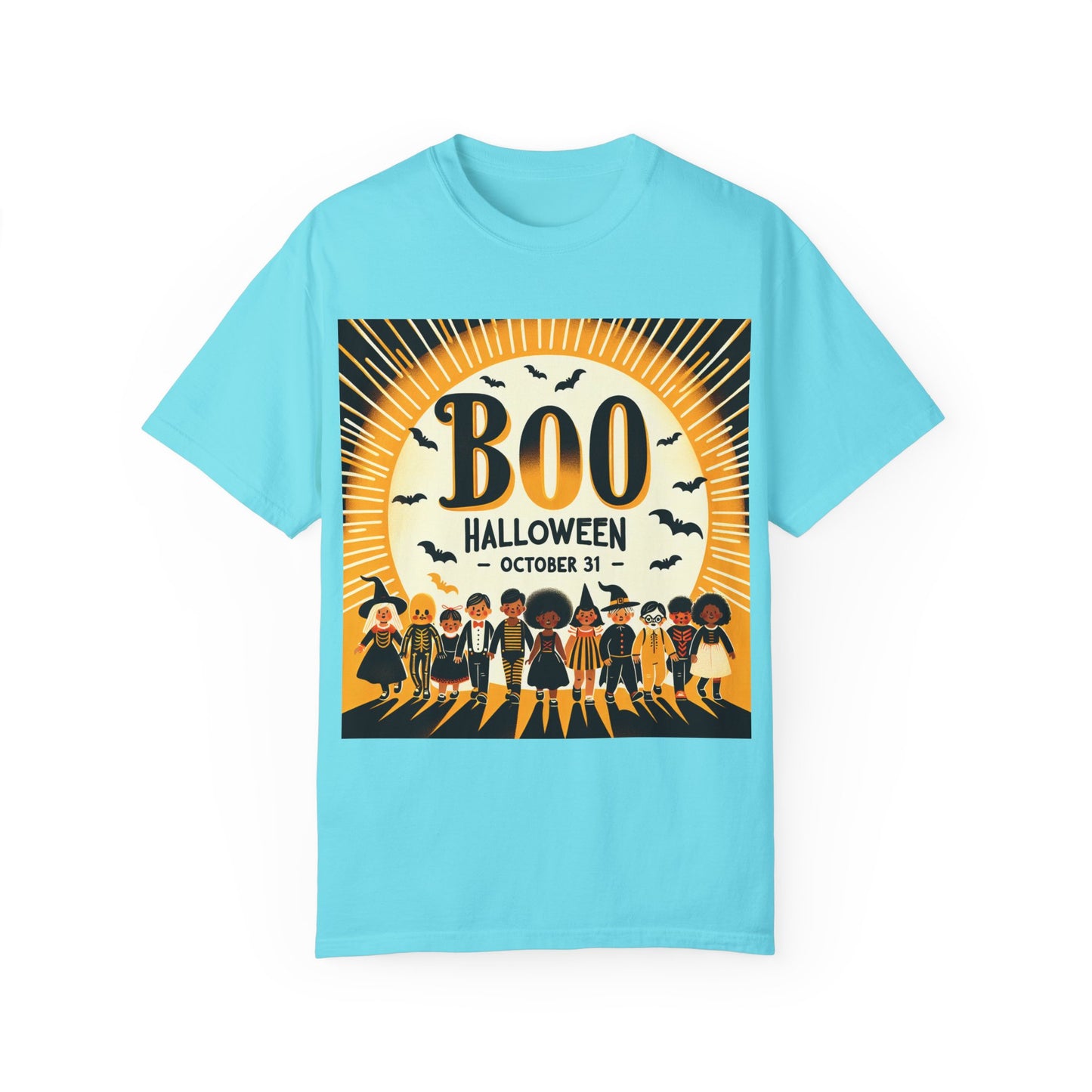 Funny HALLOWEEN T-shirt: Unisex Garment-Dyed T-shirt