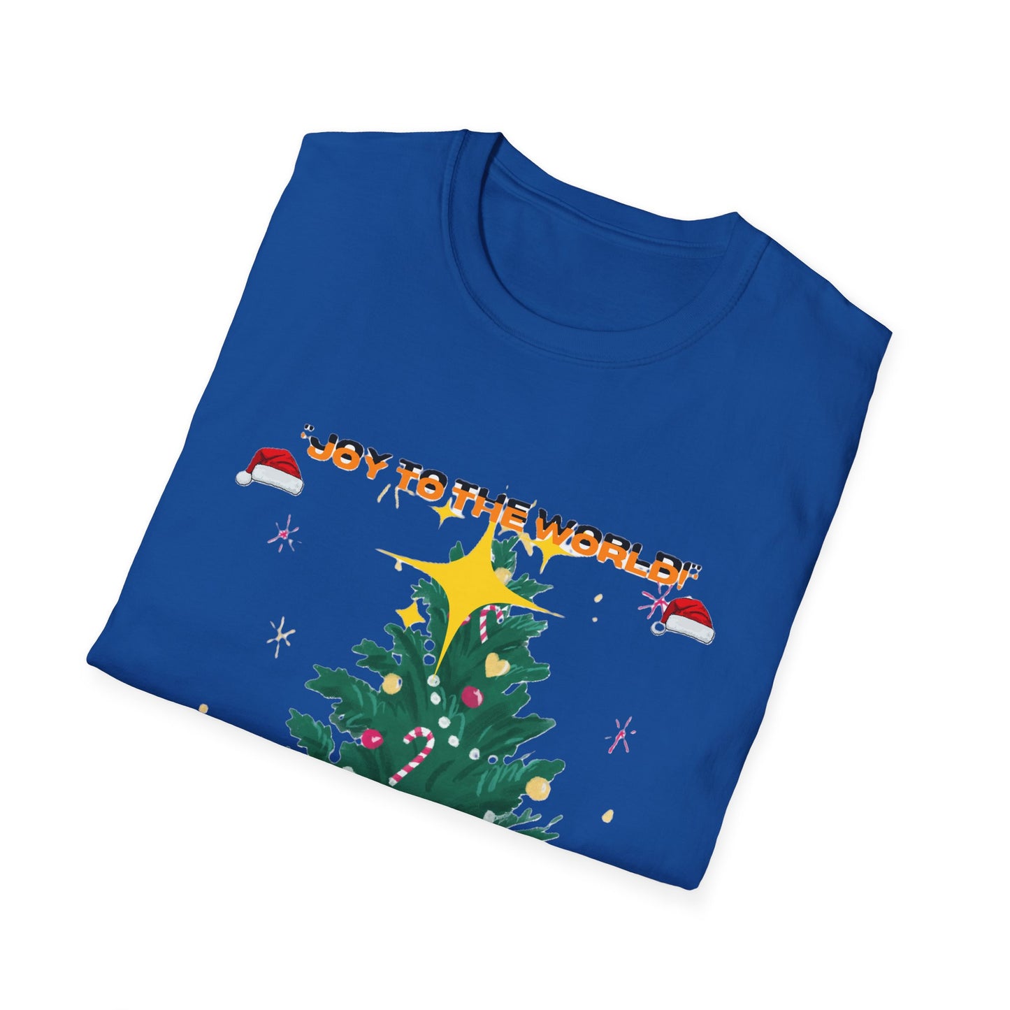 "Festive Christmas Unisex Softstyle T-Shirt | Exclusive Artify Design Holiday Apparel"