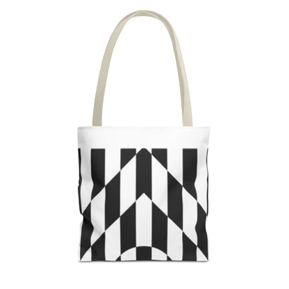 Stylish and eco-friendly reusable harsh color handled tote bag for everyday wear.