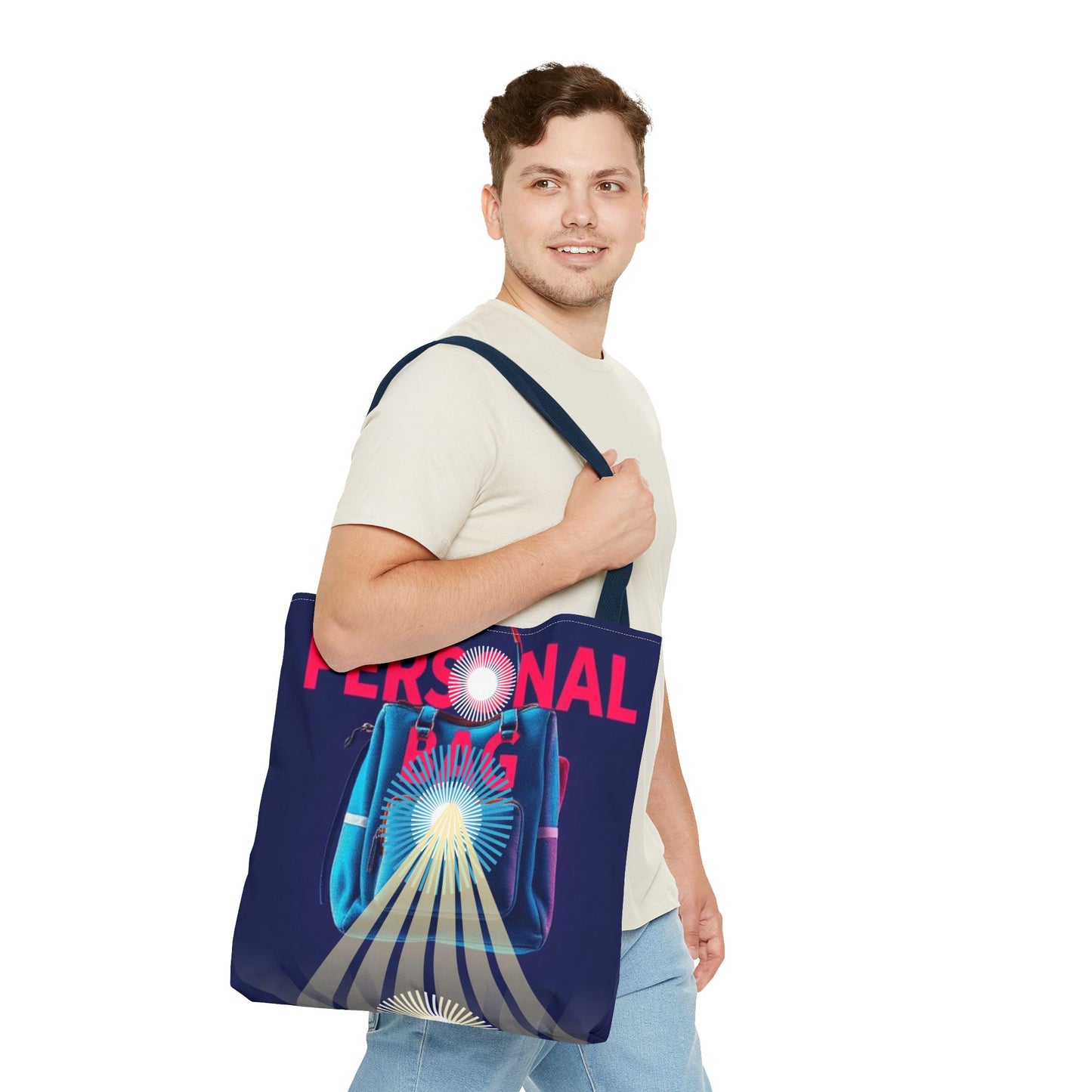 Personalized Tote Bag with Radiant Design - Perfect for Everyday Use and Gifts