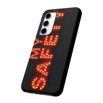 Vibrant Phone Case: 'MY SAFETY' Design for Protection and Style