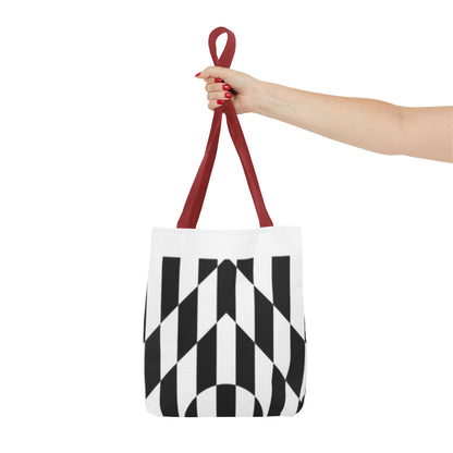 Trendy and reusable tote bag, the perfect accessory for conscious fashion lovers.