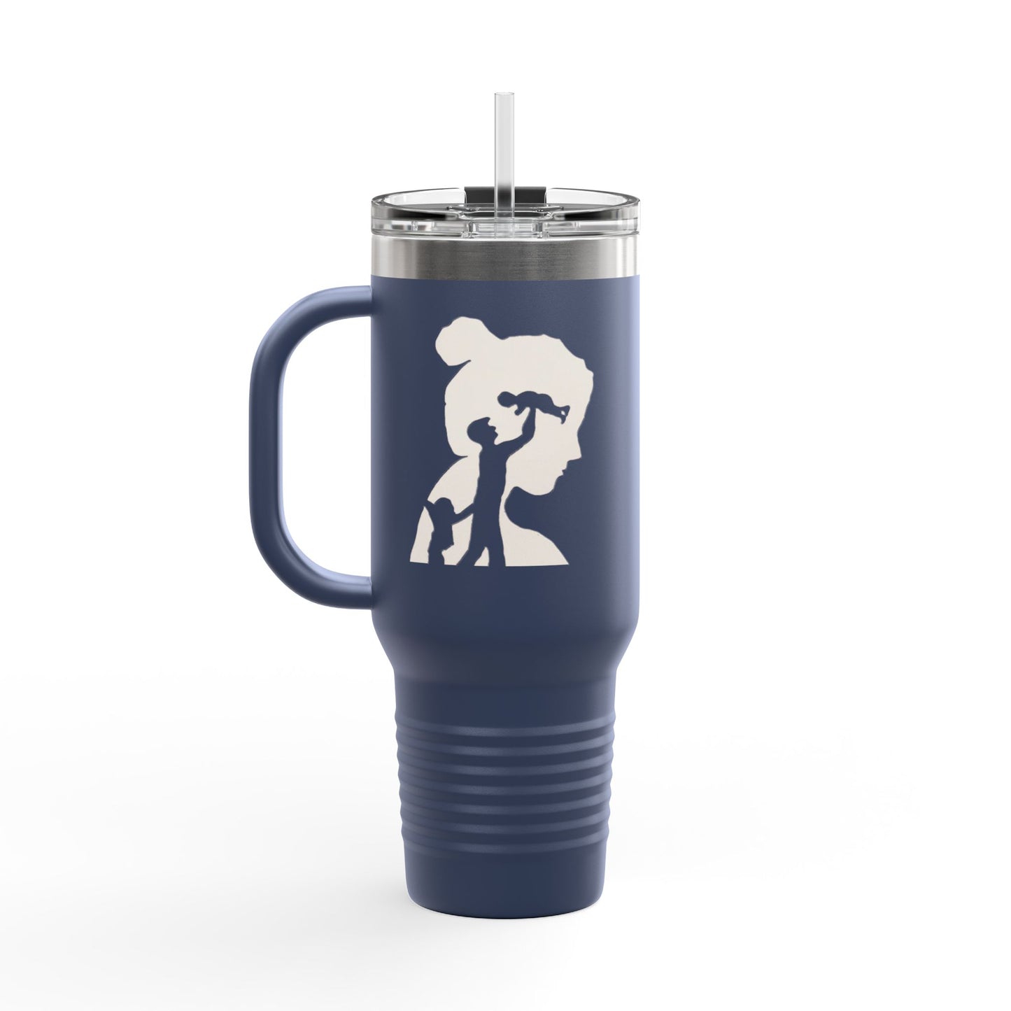 Quality Insulated Travel Mug | Unique Tumbler with Excellent Handle