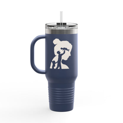 Quality Insulated Travel Mug | Unique Tumbler with Excellent Handle